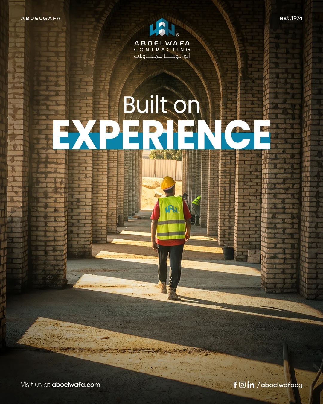 Aboelwafa Contracting: social media, design 2