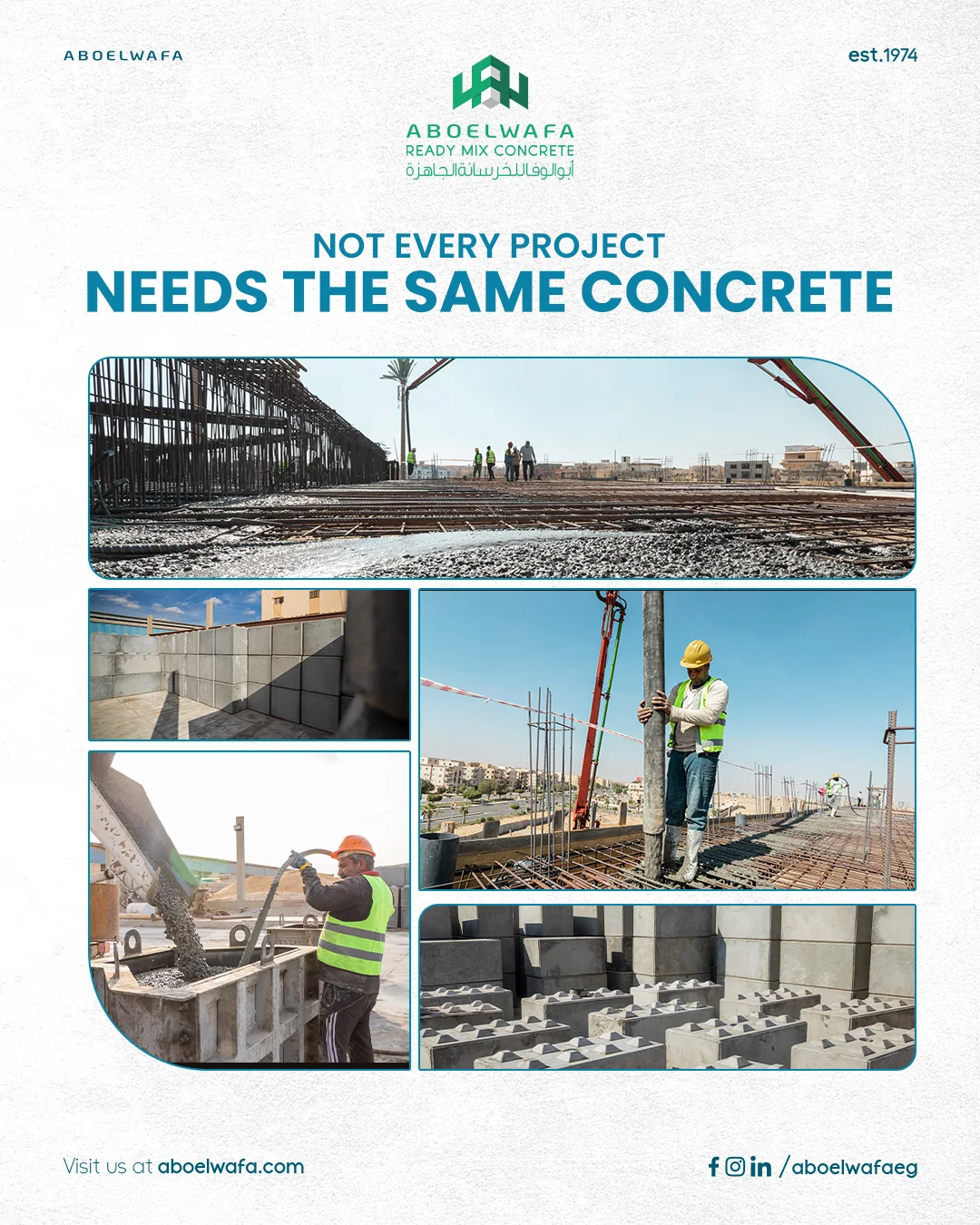 Aboelwafa Contracting: social media, design 6