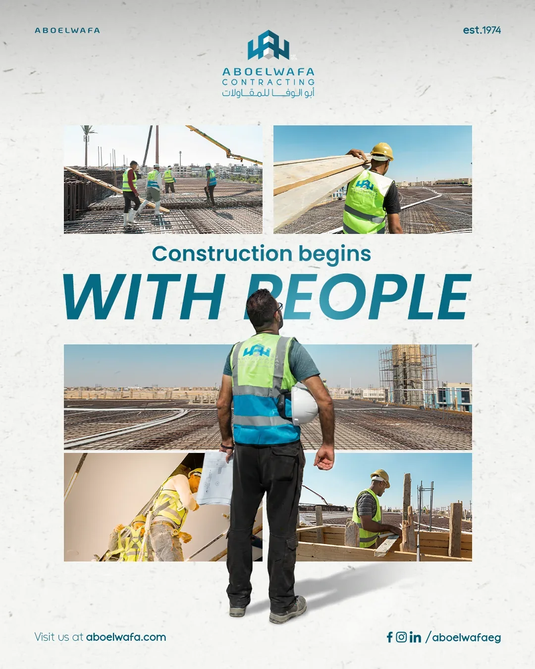 Aboelwafa Contracting: social media, design 8