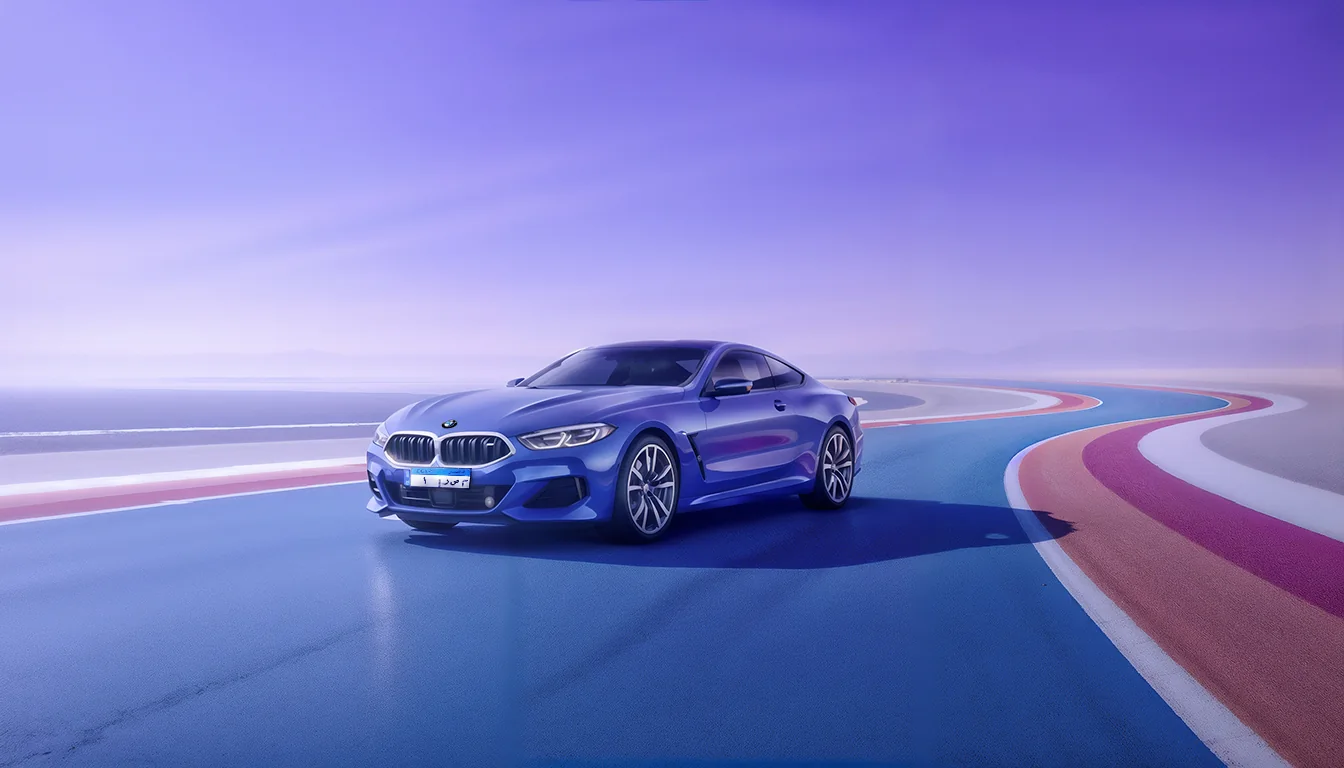 BMW 8 Series: automotive campaign, board 3