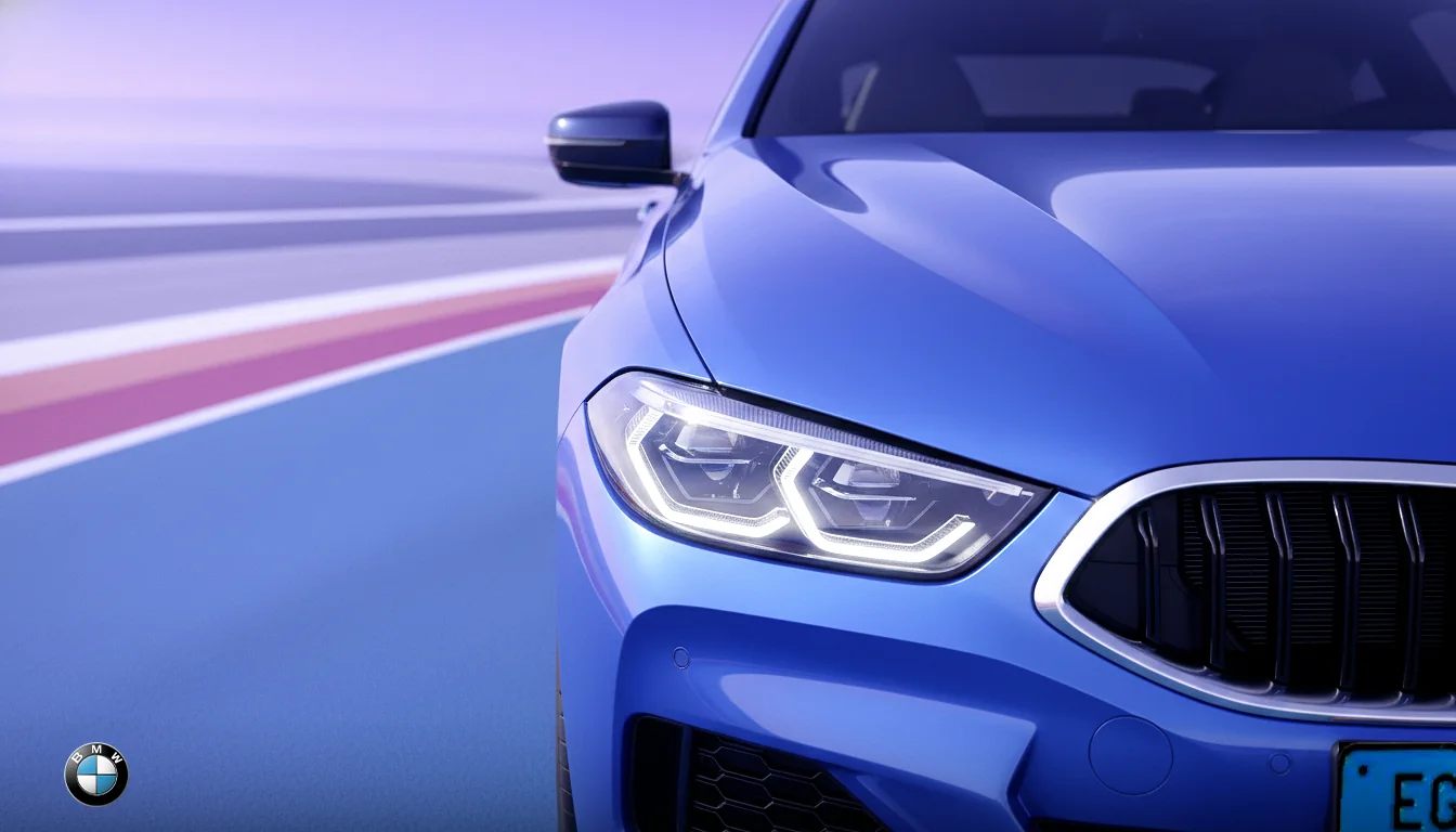 BMW 8 Series: automotive campaign, board 4