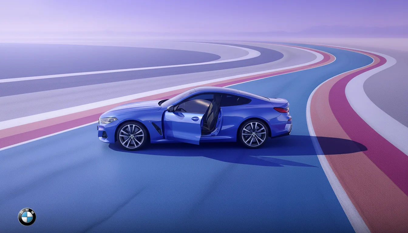 BMW 8 Series: automotive campaign, board 5
