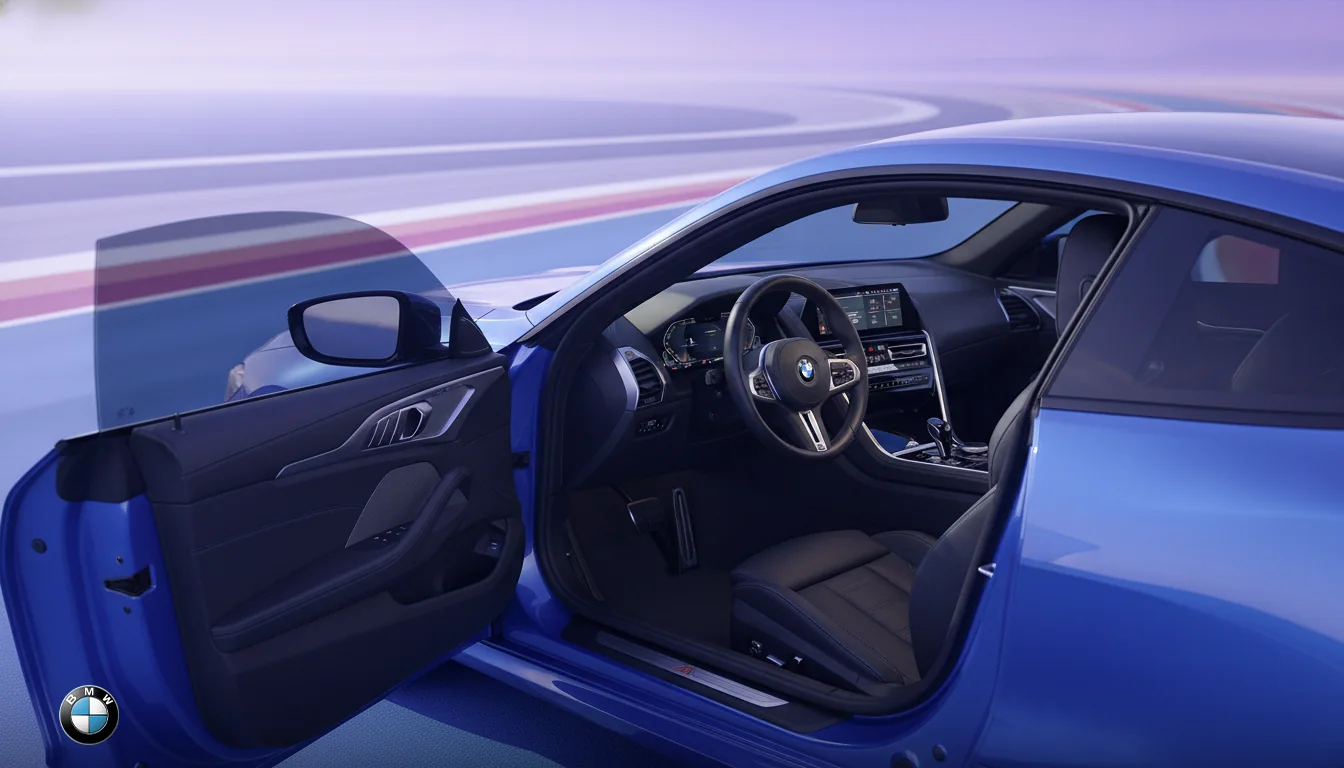 BMW 8 Series: automotive campaign, board 6