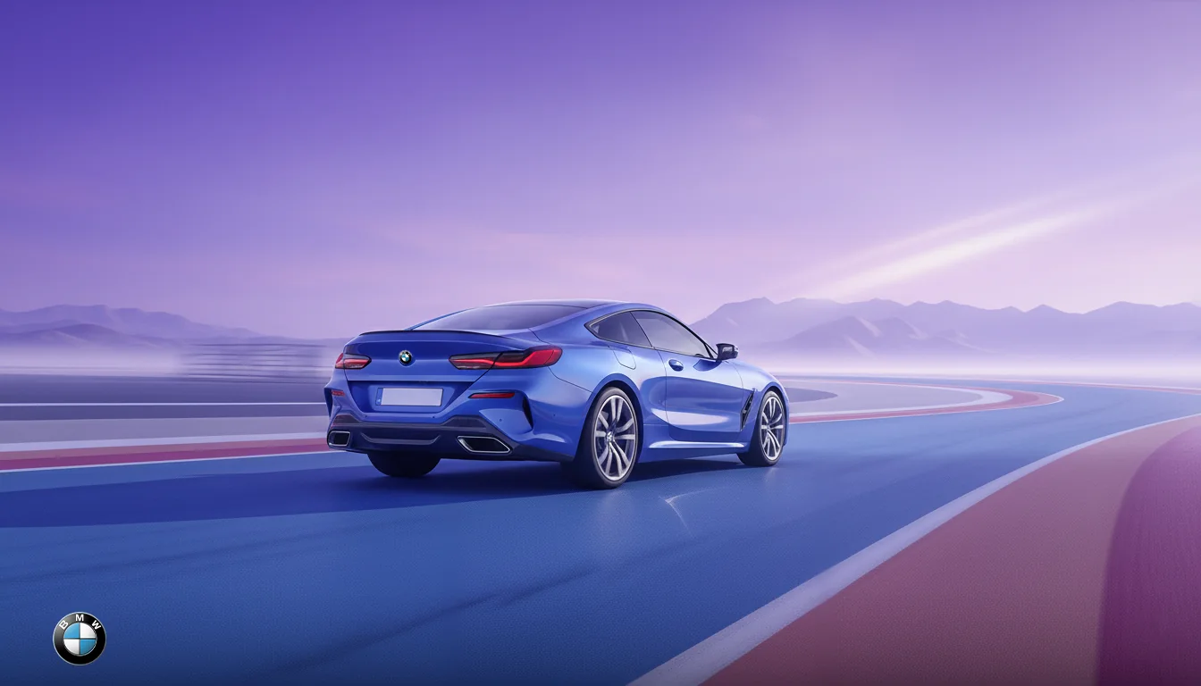 BMW 8 Series: automotive campaign, board 7
