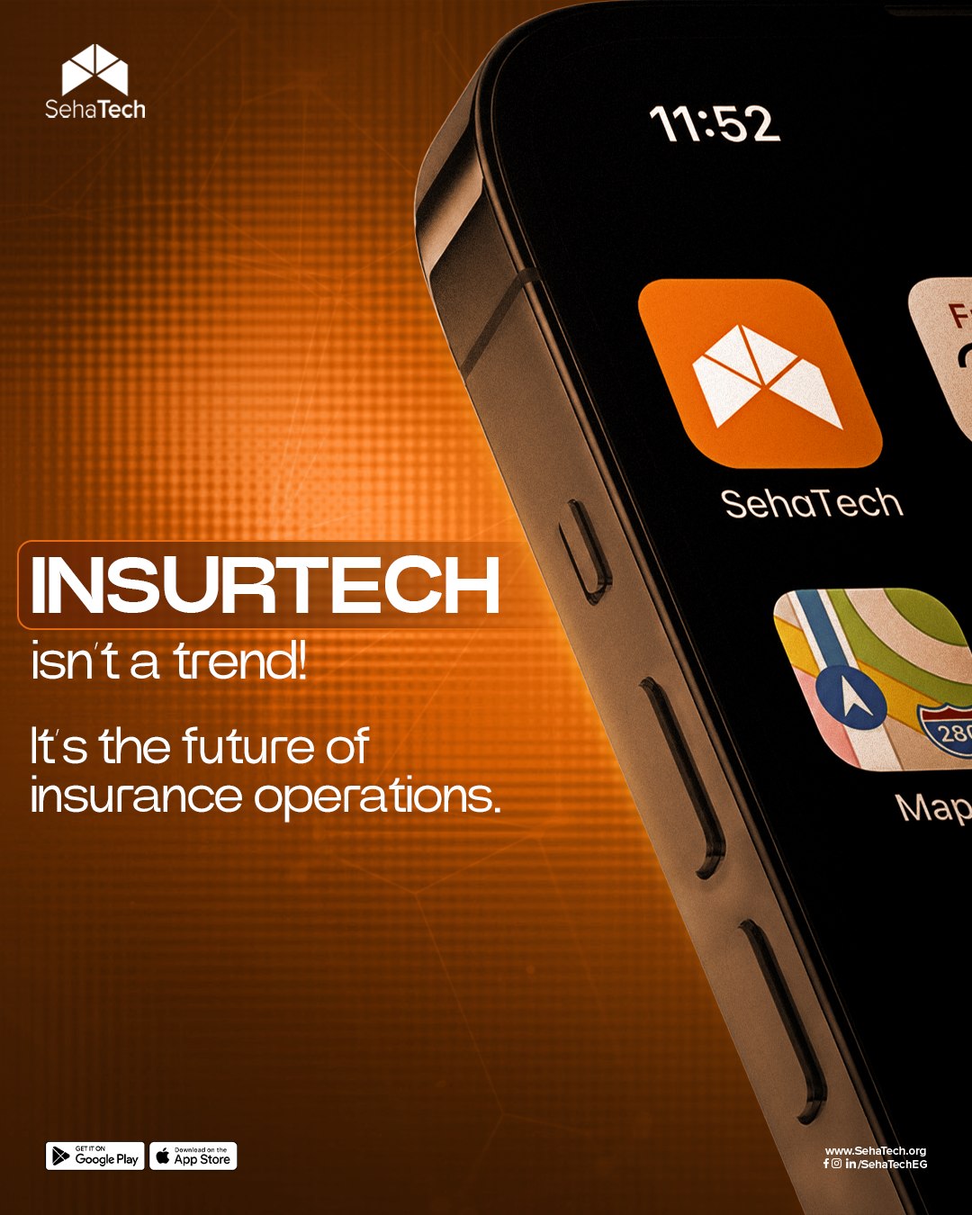 SehaTech insurtech social artwork