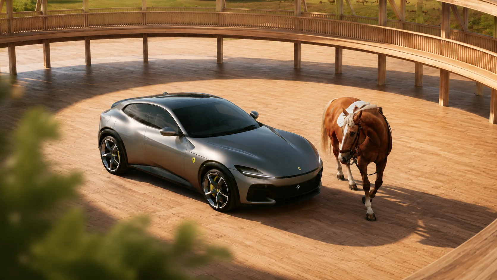 Ferrari Purosangue: automotive key visual, board 6