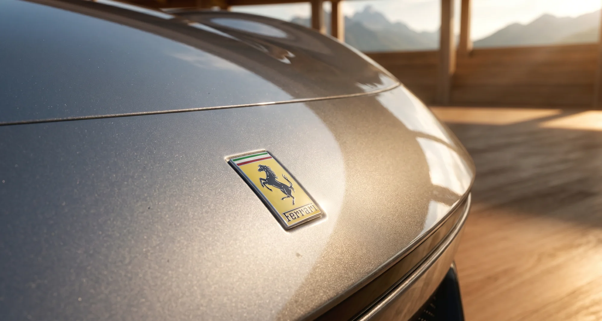 Ferrari Purosangue: automotive key visual, board 9