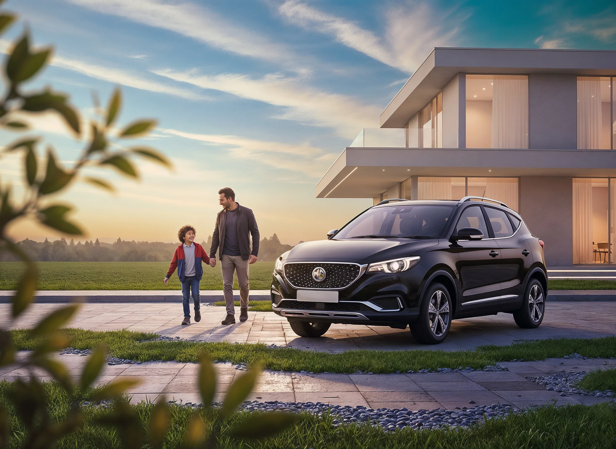 MG ZS EV: arabic ad campaign, board 4