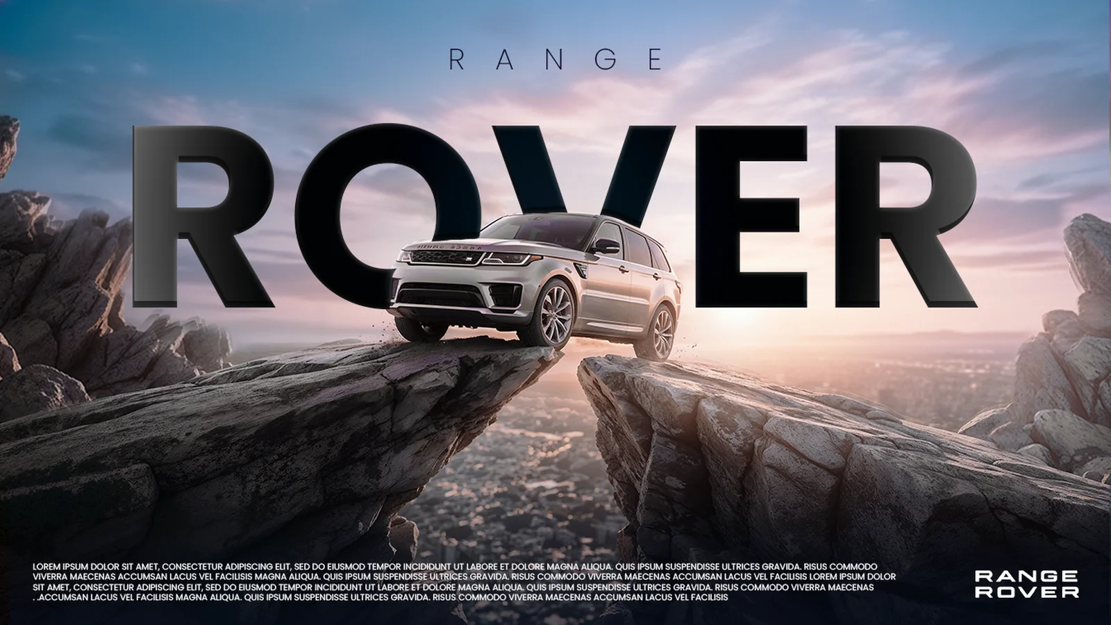 Range Rover Sport: automotive key visual by Kilany Studio