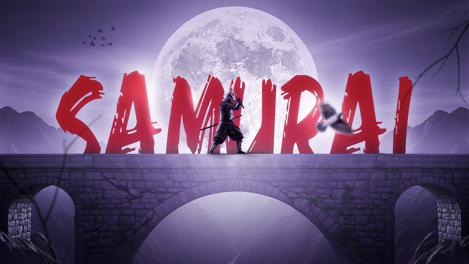 Samurai: key art series by Kilany Studio